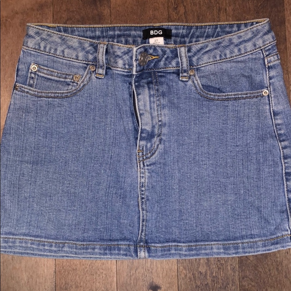 Urban Outfitters jean mini skirt!!